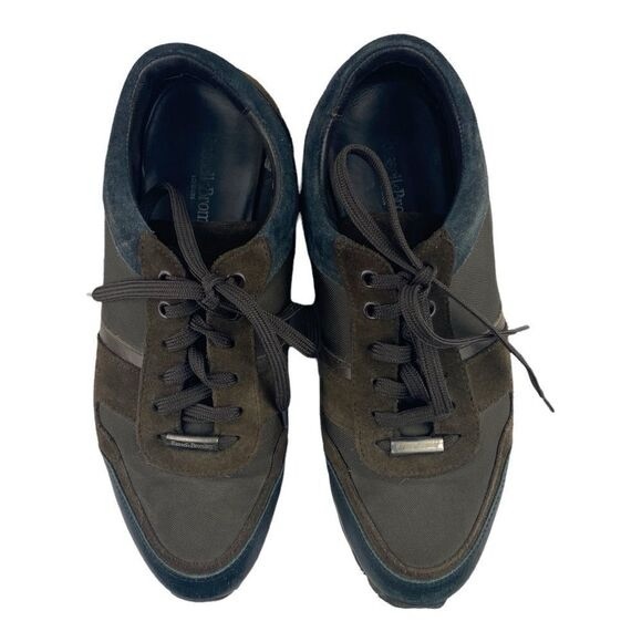 RUSSELL AND Bromley London Mens Brown & Black Fast Pace Lace Up Sneakers EU 41 - Picture 4 of 14